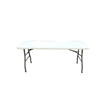 Banketttisch Buffettisch weiß, rechteckig, klappbar