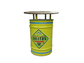 Salitostonne mieten – Stehtisch, Bistrotisch, Hochtisch, Partytisch, Miettisch, Eventtisch