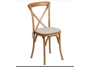 Crossback Stühle mieten inkl. Sitzkissen Holz Stuhl Verleih in 33647 Bielefeld Vintage Chairs Chiavari Tiffany
