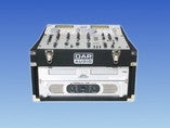 Einspielrack mit CD-Player, Mischpult und Endstufe