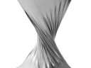 Stretchhusse Silber 1 teilig. mieten – Stehtisch, Bistrotisch, Hochtisch, Partytisch, Miettisch - Galerie - Bild 1