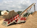 Telestack Typ LF 520 -Haldenförderband  mit Aufgabetrichter