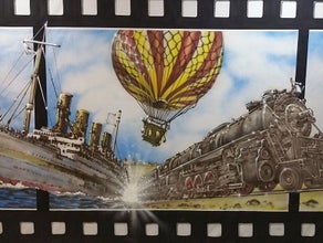 Reise um die Welt - Bühnenbild