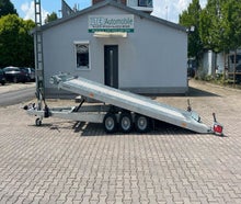 Autoanhänger hydraulisch kippbar mieten Anhänger 3500 kg PKW Transporter 5,00 m Nutzlast 2590 kg