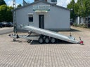 Autoanhänger hydraulisch kippbar mieten Anhänger 3500 kg PKW Transporter 5,00 m Nutzlast 2590 kg