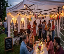 Event-Faltzelt  4x6 m Pavillon Festzel Partyzelt