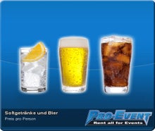 Softgetränke und Bier