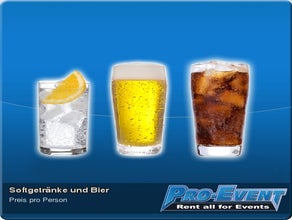 Softgetränke und Bier