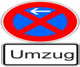 Halteverbotsschild, 2 Stück = ein Preis