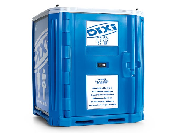 DIXI ® Plus Toilettenkabine Das "Original" DIXI Klo Mobile Toilette