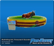 Bullriding inkl. Personal 4 Stunden