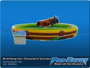 Bullriding inkl. Personal 4 Stunden