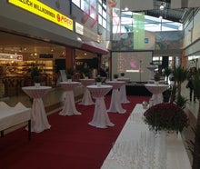 Komplettset Präsentation BEAMER 4000 Lumen und Leinwand Stumpfl Monoblox 32 300x230 cm = 138 Zoll Mobile Fastfold