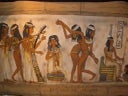 Ägyptische Wandmalereien Kulissen, Orient, Ägypten, Pyramide