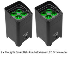 Mieten! Set aus zwei Prolights Smart Bat | LED Partylicht Deko