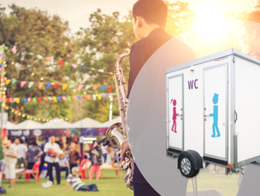 Toilettenwagen 1&1 autark