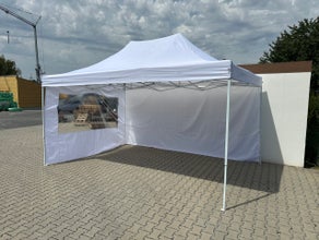 Stahl Faltpavillon 3×4,5m