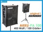 Soundboks Akku Tonanlage Musikbox Lautsprecher bis 100 Personen - Galerie - Bild 2