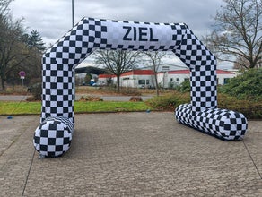 Aufblasbarer Start- und Zielbogen 4x3 Meter