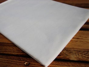 Tischdecke weiß 80x80