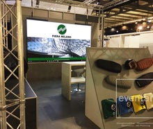 Messe Wall LED Videowand P 2mm P 3mm Messe Black mieten