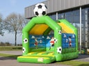 Hüpfburg Fussball mit Dach, 5x4m