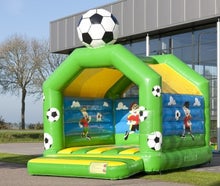 Hüpfburg Fussball mit Dach, 5x4m