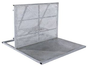 Stage Barrier/ Crash Barrier / Wellenbrecher klappbar