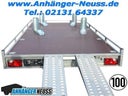 Motorradanhänger (für 4 großeBikes) 100Km/h  L4000X2000cm 2700KG