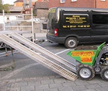 Auffahrrampen, Tragkraft max. 2.000 kg pro Paar