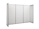 Messestellwandset 25 m + 5 Endstangen (SET) S100 mieten – Trennwand - Galerie - Bild 1