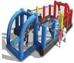 Soccer-Areal, Fußball, Fußballfeld inkl. Gebläse 8 m x 3,35 m