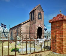 Friedhof Zaun, Halloween Dekoration, Zaun Metall, Grusel