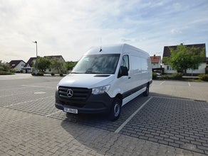 Transporter mieten - Mercedes Sprinter Lang am Harz