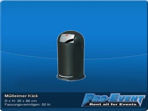 Mülleimer Kick