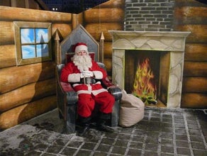 Das Haus vom Weihnachtsmann, Weihnachtsdekoration, Weihnachten, Weihnachsmarktdekoration
