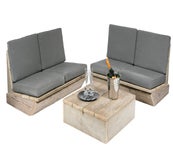 Lounge-Set Wood - Holzmöbel