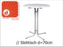 Stehtisch 4 Fußsystem klappbar 70cm Bistrotisch - Galerie - Bild 1