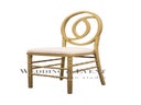 "Charlene"- Stuhl gold inkl. Sitzkissen Chiavari Tiffany Crossback