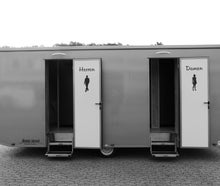 WC-Toilettenwagen Premium