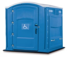 Behindertengerechte Toilette / Sanitärkabine / Toilettenkabine / WC