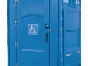 Behindertengerechte Toilette / Sanitärkabine / Toilettenkabine / WC