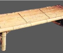 Asiatische Sitzmöbel - Hocker - Stuhl - Asien - China - Japan - Sitzbank - Bambus