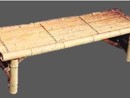 Asiatische Sitzmöbel - Hocker - Stuhl - Asien - China - Japan - Sitzbank - Bambus
