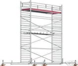 Fahrgerüst Arbeitsbühne 75x285cm Arbeitshöhe 9,6m