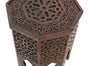 Orientalischer Holztisch, Messingtisch, Tisch, Orient, Wasserpfeife, Tee, Café - Galerie - Bild 2