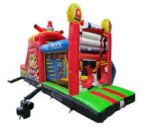 Hindernisparcour Feuerwehr mieten – Springburg, Luftburg, Kinderhüpfburg, Eventmodul