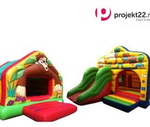 Hüpfburg "Jungle Jim" oder "Bounce & Slide"
