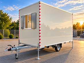 Bauwagen / Aufenthaltswagen mieten – ideal für Baustelle, Garten