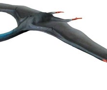 Flugsaurier Figur, Saurier, Dinosaurier, Pteranodon, Uhrzeit, Dino